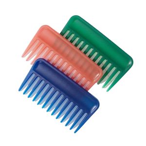 Peine de Pelo Ancho Antiestático Portátil de Alta Calidad para Hombres y Mujeres, Herramienta de Aseo Duradera para Cabello Grueso, a la Moda - Product Image 1