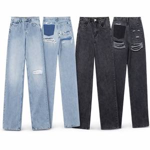 Service OEM, Vente Chaude : Pantalons Jeans pour Femme, Coupe Slim, Skinny, en Denim, Décontractés, Taille Haute, Extensibles et Respirants - Product Image 3