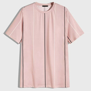 เสื้อยืดผู้ชายผ้าฝ้าย 100% สวมใส่สบาย พิมพ์โลโก้ตามสั่ง ดีไซน์โดดเด่น ทรงหลวม ออกแบบเองได้ - Product Image 1