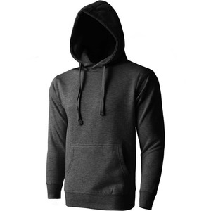 Sweat à capuche unisexe oversize en coton, personnalisable avec broderie, pull d'hiver uni pour homme, vêtement vierge OEM - Product Image 5