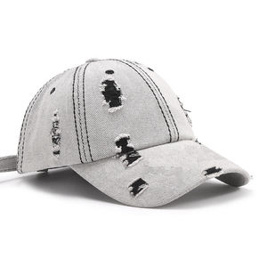 Gorra de Béisbol Vaquera de Alta Calidad con Logotipo Personalizado, Lavada y Desgastada, 100% Algodón, 6 Paneles, Visera Bordada, Estilo Cowboy Clásico - Product Image 5