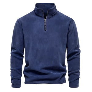 Sweat-shirts d'hiver personnalisés avec logo, prix de gros, pour hommes, fitness, nouvelle mode, imprimés par transfert thermique, 100% polyester polaire - Product Image 3
