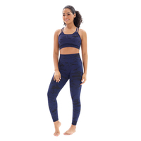 Ensemble de fitness sans couture de haute qualité pour femmes, ensemble de yoga, vêtements de sport en gros, ensemble de yoga en spandex et nylon très vendu pour femmes