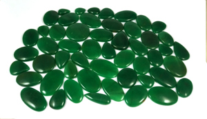 Cabujón de Aventurina Verde Natural de Alta Calidad, Forma Ovalada Lisa, Gema Suelta para Joyería, Gemas al por Mayor - Product Image 5