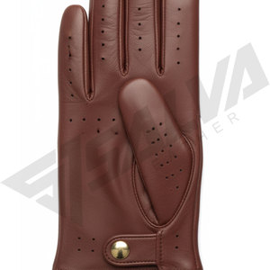 New Arrival Unisex Full Finger Leather <b>Gloves</b> High Quality for Winter Season Plain Style for Outdoor and Party Scenes - Product Image 4