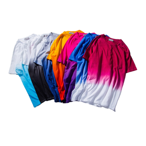 เสื้อยืดผู้ชายแนวสตรีทเสื้อยืดคอกลมแขนพองสำหรับผู้ชายเสื้อสีพื้นให้ความรู้สึกเท่ๆแบบโอเวอร์ไซส์ออกแบบได้ตามต้องการ - Product Image 6