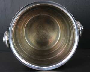 Seau à glace et refroidisseur à vin de qualité supérieure, grand modèle argenté, pour la vente en gros, avec logo, idéal pour le champagne et les articles de bar. - Product Image 6