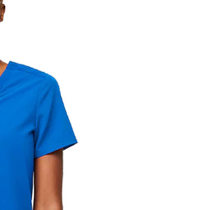 Conjunto de Uniforme Médico para Mujer, Color Azul Rey, Cuello en V, Manga Corta, Pantalones, Uniforme de Enfermera de Hospital - Product Image 4