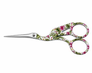 Ciseaux à broder vintage à motif floral, 4,5 pouces, en acier inoxydable, pointe aiguisée, pour travaux d'aiguille, couture, artisanat, OEM, DIY - Product Image 4