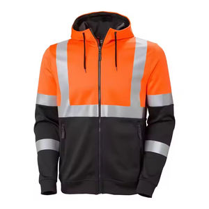 Sudadera de Seguridad Reflectante de Alta Visibilidad con LED Impermeable ANSI Clase 2, Personalizada OEM, para Hombre, Multicolor, 100% Nailon/Poliéster - Product Image 2