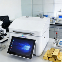 Analyseur d'or XRF avec caméra HD, spectromètre à rayons X, test non destructif, analyse de l'or, alerte sur les éléments Rhenium et Tungstène