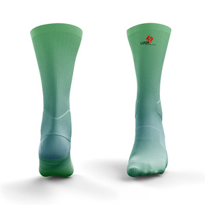 <b>Custom</b> Sublimated High <b>Grip</b> Anti Slip Sports <b>Socks</b> Non Slip Football Soccer Basketball Training <b>Socks</b> OEM Wholesale - Product Image 4