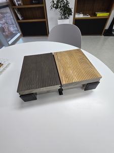 Tarima Compuesta Ecológica, Impermeable, Antideslizante, con Sistema de Enclavamiento, Cepillada, Coextruida, Ranurada, para Exteriores, Jardín, Piscina - Product Image 2