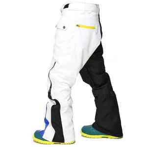 Pantalones de Nieve Premium Térmicos Impermeables 10.000mm, Holgados, Transpirables, Ecológicos, de Secado Rápido, Unisex, de Pierna Ancha para Esquí - Product Image 2