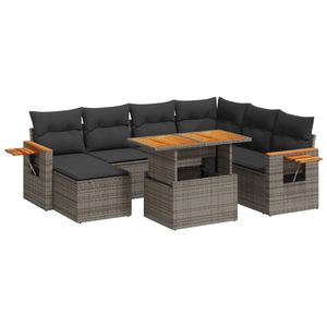 Ensemble de canapé de jardin gris - Product Image 2