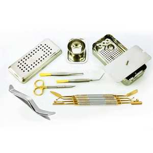 Kit de Instrumentos para Sistema Dental PRF/GRF, Fibrina Rica en Plaquetas, Implantes, Cirugía, Manual, Acero Inoxidable, CE, Empuñadura Quirúrgica - Product Image 1