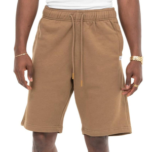 Top High Quality And High Demand Arrival Men <b>Plain</b> Thick Fleece Sweat Shorts for Sale Men's Breathable Training Gym Shorts - Product Image 3