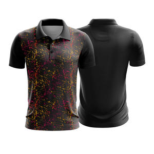เสื้อโปโลพิมพ์ลายแบบซับลิเมชั่นทั้งตัว แฟชั่นขายดี เสื้อโปโลสั่งทำพร้อมโลโก้สำหรับผู้ชาย - Product Image 6