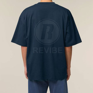 T-shirt surdimensionné en toile 100% coton, respirant, de haute qualité, streetwear, best-seller, en vente - Product Image 3