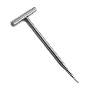 Professional Dental Potts Root Elevator Left Curved Crossbar Handle Stainless Steel CE Certified <b>Teeth</b> <b>Cleaning</b> Surgical <b>tool</b> - Product Image 5