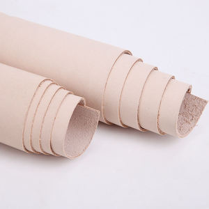 Full Grain Genuine Leather Fabric Vintage Cowhide Real Natural Vegetable Tanned Leather for Bags Shoes Handbag - Product Image 1