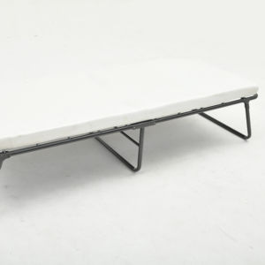 Lit plateforme pliable moderne ENKE Z-11 en métal avec rangement pour chambre d'appartement, fabriqué à Long An, Vietnam - Product Image 1