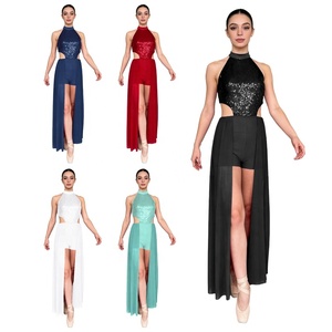 ชุดเต้นรำลีริคอลคุณภาพสูงสำหรับผู้หญิง บอดี้สูท ชุดเต้นรำสมัยใหม่ ชุดเต้นรำสำหรับงานพรอม การแสดงบนเวที ผู้ผลิตชุดเต้นรำ - Product Image 1