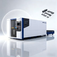 Laser Han's pour l'acier inoxydable, l'aluminium, le laiton, l'acier au carbone, haute précision, vitesse de coupe rapide