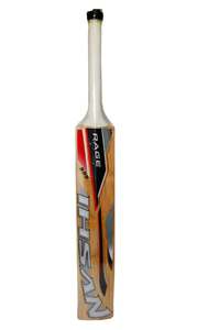 Bate de críquet Ihsan Sports Rage 555 Edition de peso ligero, hecho de madera de sauce inglés, con funda protectora de burbujas gratuita y lámina de agarre adicional. - Product Image 2