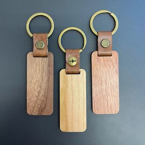 Promotional Gifts Wood Key Chain Custom <b>Personalized</b> Carving Plain Pouch Cork Blank Round Wood <b>Keychain</b> - Product Image 3