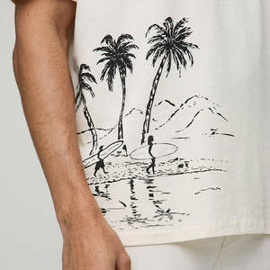 Camiseta de algodón 100% para hombre, precio económico, venta al por mayor, logotipo personalizado impreso, corte holgado, camiseta gráfica para venta en línea - Product Image 6