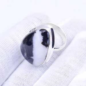 Teardrop Buffalo Turquoise <b>Ring</b> 925 Sterling Silver Boho Jewelry Handmade Natural Stone <b>Ring</b> For Women - Product Image 2