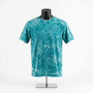 เสื้อยืดทรงหลวมสไตล์เทรนดี้ล่าสุด ผ้าฝ้าย 100% ล้างสีแบบแอซิด เสื้อยืดระบายอากาศได้ดีสำหรับผู้ชาย - Product Image 1