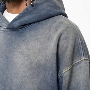 Wholesale Customized Winter Streetwear Sun Faded <b>Distressed</b> Tracksuit Best Selling Custom Made Acid Wash Tracksuit For Adults - Product Image 5
