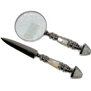 2024 artisanat indien en gros Bronze métal Vintage loupes nouveau Design oeil verre avec aspect antique bonne qualité - Product Image 1