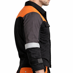 Durable Cotton Anti-static <b>Construction</b> Safety <b>Uniform</b> Industrial Workwear Coverall Multi Pocket Protective Clothing <b>for</b> Workers - Product Image 3
