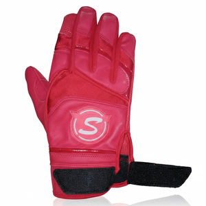 Gants de frappe de baseball professionnels unisexes personnalisables, antidérapants, en polyester/coton, fermeture auto-agrippante, haute qualité, durables - Product Image 3
