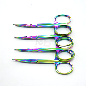 Tijeras de Acero Inoxidable para Manicura y Pedicura, Tijeras para Recortar Cejas y Pestañas, Herramientas de Belleza para Uñas - Product Image 5