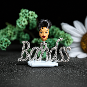 Personalized <b>Custom</b> Hip Hop Pendant 925 Silver Pendants Passes Diamond Tester VVS Moissanite Diamond Ice Out <b>Name</b> Pendant - Product Image 1