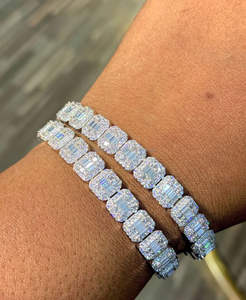 Venta Directa de Fábrica, Relojes de Lujo con Diamantes Moissanite VVS, Relojes de Cuarzo Automáticos para Hombre y Mujer, Correa de Acero Inoxidable - Product Image 5