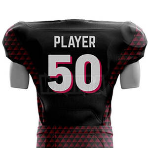Prix d'usine, vente en ligne, uniforme de football américain dans un matériau de qualité supérieure, couleur unie, uniforme de football américain - Product Image 5