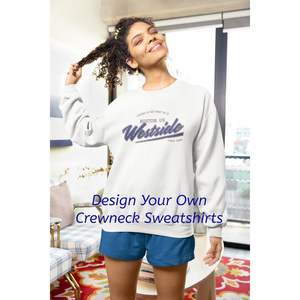 Sudaderas Unisex 340 de Cuello Redondo de Felpa Personalizadas con Impresión en 4 Colores, Agrega Tu Diseño de Ropa de Trabajo - Product Image 5