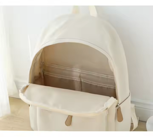 Sac à dos étudiant, sac à livres pour lycée, sac de loisirs en polyester imperméable, grande capacité, logo personnalisé - Product Image 3