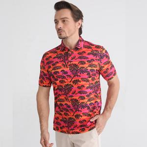 Chemises polo pour hommes respirantes, entièrement personnalisées avec logo imprimé, amples, unies, à manches courtes, de haute qualité, en gros, sublimation - Product Image 1