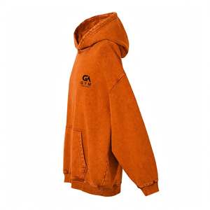 Sudadera con Capucha para Hombre Gym Active, Diseño con Letras, 340 GSM, Logotipo Frontal, Felpa Francesa de Algodón, Sin Forro, Impresión Digital, para Invierno - Product Image 1