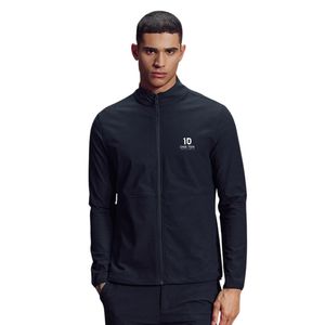 <b>Men</b> Sports <b>Jacket</b> Full Zipper Stand Collar <b>Lightweight</b> Regular Fit Athletic Training Running Outdoor Casual Performance - Product Image 1