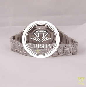 Reloj de lujo para hombre de acero inoxidable con artesanía premium y elegante esfera. - Product Image 4