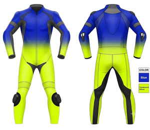 Custom Moto Racing Jumpsuit/Traje Premium Cowhide/Kangaroo Leather | Track Ready | <b>Level</b> 2 Protection - Product Image 1
