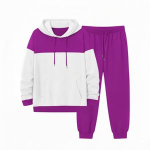 Ensemble de survêtement personnalisé avec pantalon de jogging et sweat à capuche pour homme, marque privée, modèle vierge - Product Image 1