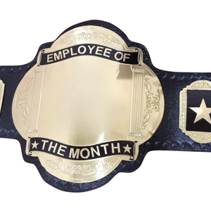 Ceinture de champion du mois pour employés de haute qualité, trophée personnalisé, ceinture sportive sur mesure de haute qualité, unique pour les entreprises - Product Image 2